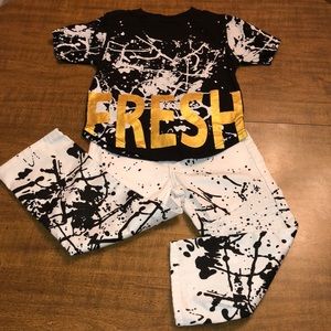“Red Ape” Two-Piece Pants Set..Size 4T